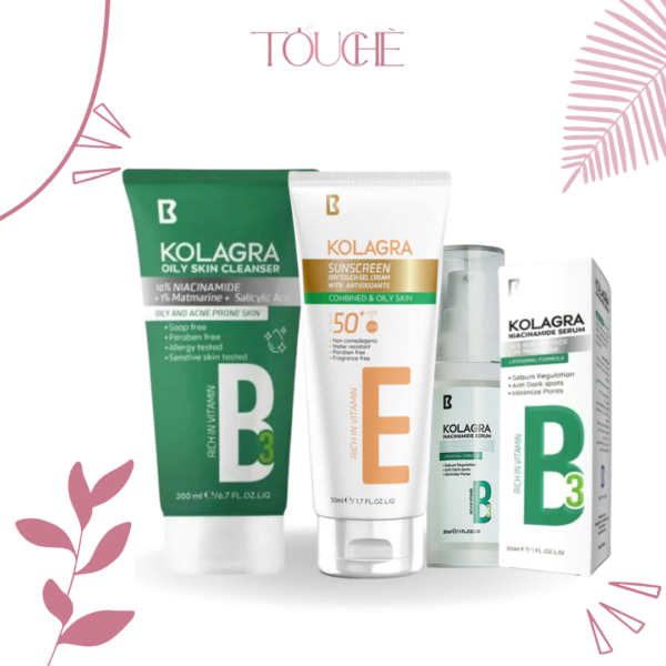 Kolagra Oily Skin Routine