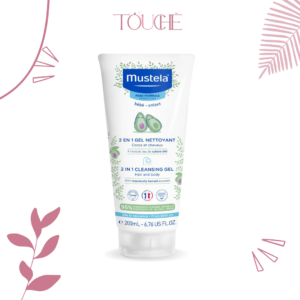 MUSTELA 2 IN 1 HAIR & BODY WASH 200 ML
